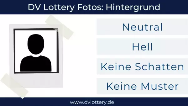 DV Lottery Foto Hintergrund